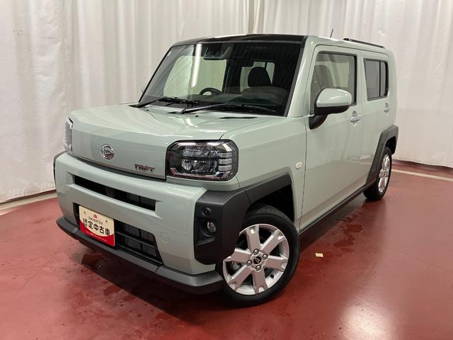 タフトＧ元展示車　届出済未使用車　１オーナー　アダプティブクルーズコントロール　衝突被害軽減システム　シートヒーター　アイドリングストップ　スマートキー　車線逸脱防止　オートマチックハイビーム　電動格納ミラー（長崎県）の中古車