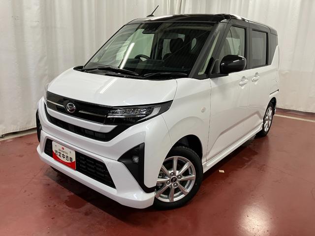 ムーヴ 中古車 Ｇ元展示車　届出済未使用車　禁煙車　片側電動両側スライドドア　ＬＥＤヘッドランプ　スマートキー　ベンチシート　電格ミラー　アイドリングストップ　衝突被害軽減システム　衝突安全ボディ　レーンキープアシスト