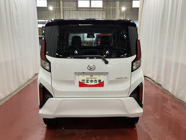 ムーヴＧ元展示車　届出済未使用車　禁煙車　片側電動両側スライドドア　ＬＥＤヘッドランプ　スマートキー　ベンチシート　電格ミラー　アイドリングストップ　衝突被害軽減システム　衝突安全ボディ　レーンキープアシスト（長崎県）の中古車