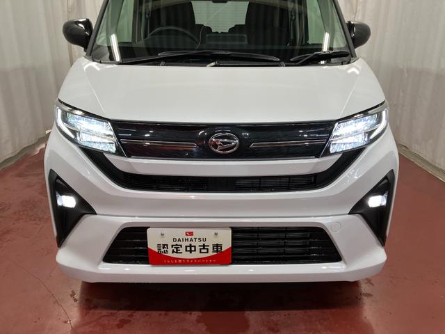 ムーヴＧ元展示車　届出済未使用車　禁煙車　片側電動両側スライドドア　ＬＥＤヘッドランプ　スマートキー　ベンチシート　電格ミラー　アイドリングストップ　衝突被害軽減システム　衝突安全ボディ　レーンキープアシスト（長崎県）の中古車