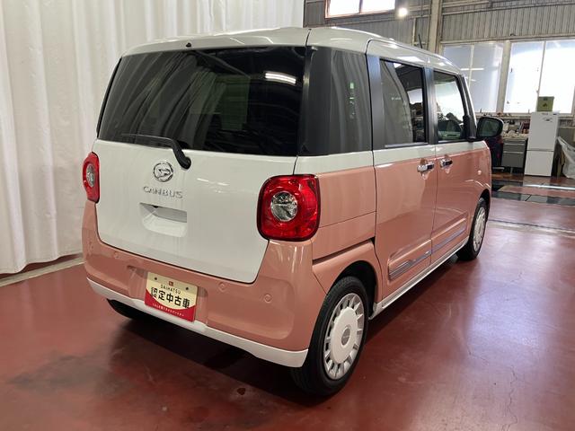 ムーヴキャンバス 中古車 ストライプスＧ元試乗車　１オーナー　９インチディスプレイオーディオ　バックカメラ　両側電動スライドドア　Ｂｌｕｅｔｏｏｔｈ　シートヒーター　電動格納ミラー　衝突被害軽減システム　アイドリングストップ　スマートキー