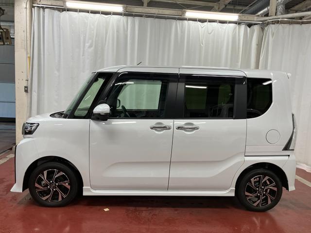 タントカスタムXリミテッド元展示車 届出済未使用車 ナビ 前後ドラレコ ETC パノラマカメラ アダプティブクルーズコントロール フルセグTV シートヒーター 衝突安全ボディ 衝突被害軽減システム レーンキープアシスト(長崎県)の中古車