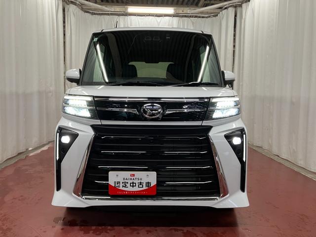 タントカスタムXリミテッド元展示車 届出済未使用車 ナビ 前後ドラレコ ETC パノラマカメラ アダプティブクルーズコントロール フルセグTV シートヒーター 衝突安全ボディ 衝突被害軽減システム レーンキープアシスト(長崎県)の中古車