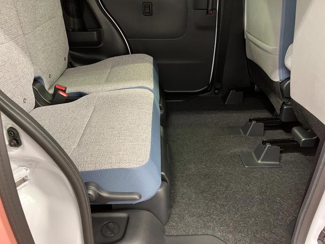 ムーヴキャンバスストライプスＧ元展示車　届出済未使用車　１オーナー　禁煙車　両側電動スライドドア　シートヒーター　電動格納式ドアミラー　衝突安全ボディ　アイドリングストップ　スマートキー　ＬＥＤヘッドランプ　オートライト（長崎県）の中古車