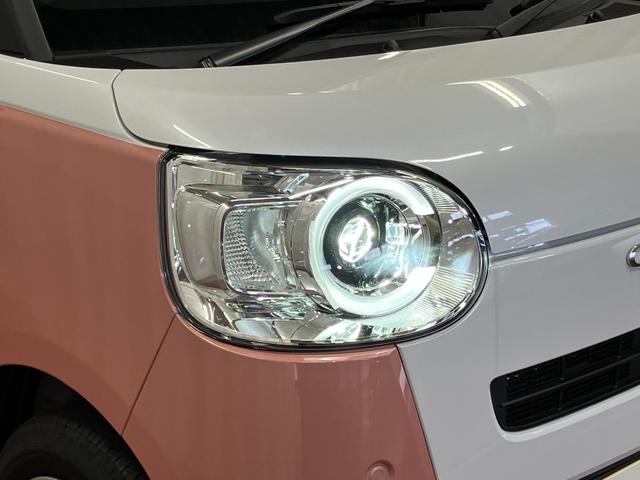 ムーヴキャンバスストライプスＧ元展示車　届出済未使用車　１オーナー　禁煙車　両側電動スライドドア　シートヒーター　電動格納式ドアミラー　衝突安全ボディ　アイドリングストップ　スマートキー　ＬＥＤヘッドランプ　オートライト（長崎県）の中古車