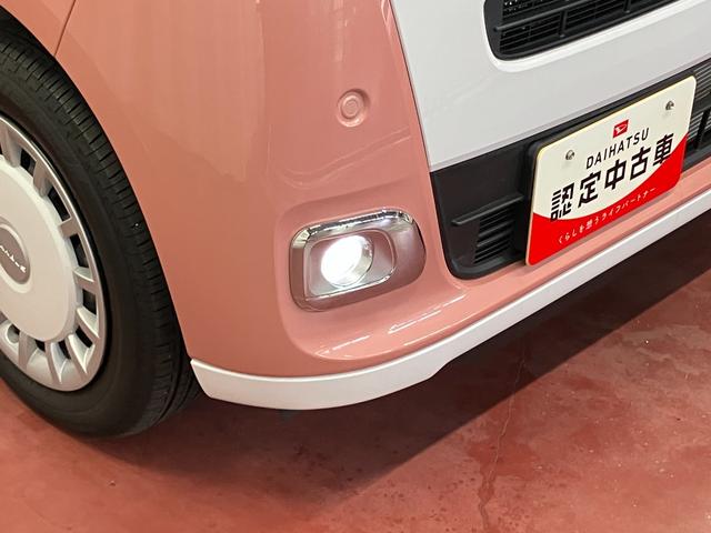 ムーヴキャンバスストライプスＧ元展示車　届出済未使用車　１オーナー　禁煙車　両側電動スライドドア　シートヒーター　電動格納式ドアミラー　衝突安全ボディ　アイドリングストップ　スマートキー　ＬＥＤヘッドランプ　オートライト（長崎県）の中古車