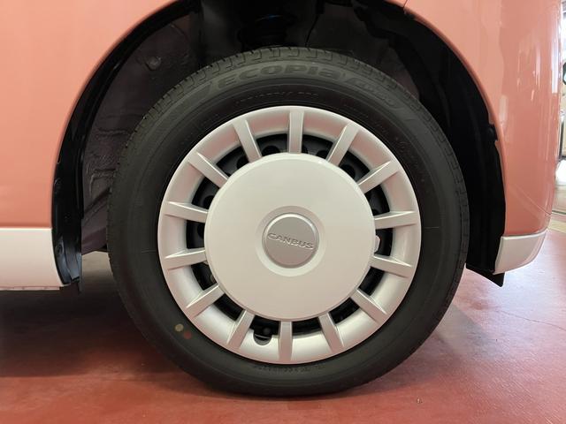 ムーヴキャンバスストライプスＧ元展示車　届出済未使用車　１オーナー　禁煙車　両側電動スライドドア　シートヒーター　電動格納式ドアミラー　衝突安全ボディ　アイドリングストップ　スマートキー　ＬＥＤヘッドランプ　オートライト（長崎県）の中古車