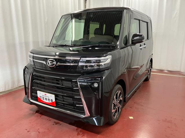 タントカスタムＸリミテッド元展示車　届出済未使用車　禁煙車　アダプティブクルーズコントロール　ナビ　前後ドライブレコーダー　ＥＴＣ　フルセグＴＶ　Ｂｌｕｅｔｏｏｔｈ　衝突被害軽減システム　衝突安全ボディ　盗難防止システム（長崎県）の中古車