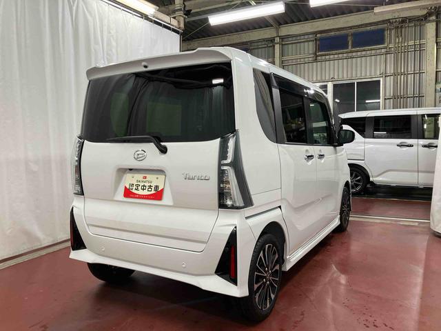 タントカスタムRSリミテッド元展示車 ワンオーナー 禁煙車 届出済未使用車 前後ドラレコ ナビ バックカメラ アダプティブクルーズコントロール ETC Bluetooth 両側電動パワースライドドア シートヒーター LEDライト(長崎県)の中古車