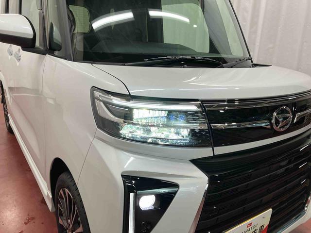 タントカスタムRSリミテッド元展示車 ワンオーナー 禁煙車 届出済未使用車 前後ドラレコ ナビ バックカメラ アダプティブクルーズコントロール ETC Bluetooth 両側電動パワースライドドア シートヒーター LEDライト(長崎県)の中古車