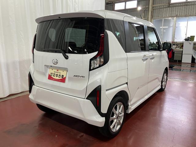ムーヴG元展示車 届出済未使用車 ワンオーナー 禁煙車 9インチディスプレイオーディオ バックカメラ 衝突被害軽減システム フルセグTV 電動格納ミラー レーンキープアシスト Bluetooth ラジオ(長崎県)の中古車