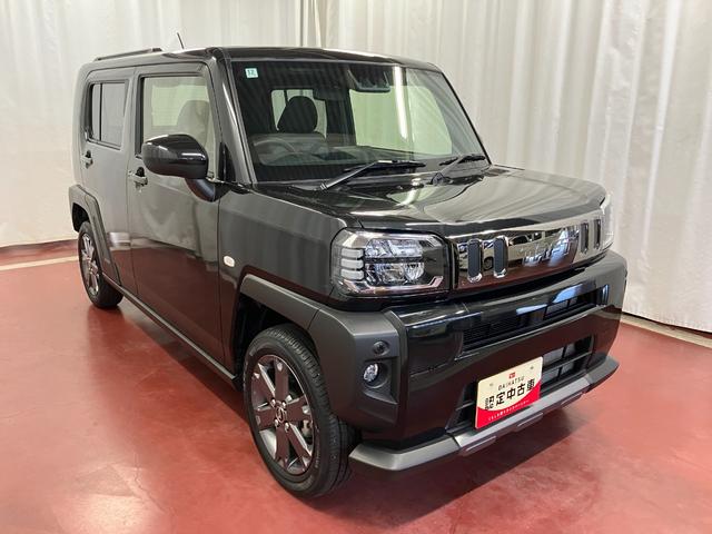 タフト 中古車 Ｇ　ダーククロムベンチャー元試乗車　アダプティブクルーズコントロール　シートヒーター　盗難防止システム　衝突被害軽減システム　衝突安全ボディ　電動格納ミラー　レーンキープアシスト　ＬＥＤヘッドライト　アイドリングストップ