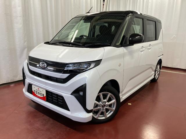 ムーヴG元展示車 届出済未使用車 禁煙車 片側電動両側スライドドア LEDヘッドランプ 電動格納ミラー スマートキー アイドリングストップ レーンキープアシスト 衝突被害軽減システム 衝突安全ボディ(長崎県)の中古車