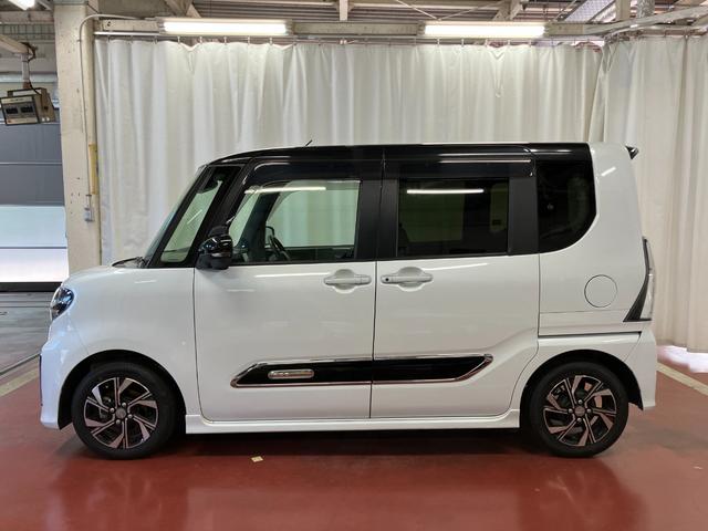 タントカスタムXスタイルセレクション下取車 ナビ 前後ドラレコ パノラマモニター ETC フルセグTV Bluetooth 両側電動スライドドア シートヒーター スマートキー プッシュスタート 衝突被害軽減システム 衝突安全ボディ(長崎県)の中古車