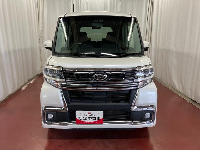 タントカスタムRS トップエディションSAIII下取車 ターボ ディスプレイオーディオ バックカメラ ETC 両側電動スライドドア アイドリングストップ 運転席シートヒーター LEDヘッドランプ 衝突被害軽減システム オートマチックハイビーム(長崎県)の中古車