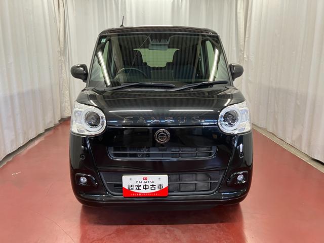 ムーヴキャンバスセオリーG元試乗車 ワンオーナー 両側電動スライドドア 電動パーキングブレーキ オートブレーキホールド シートヒーター スマートキー ベンチシート 衝突被害軽減システム 衝突安全ボディ レーンキープアシスト(長崎県)の中古車