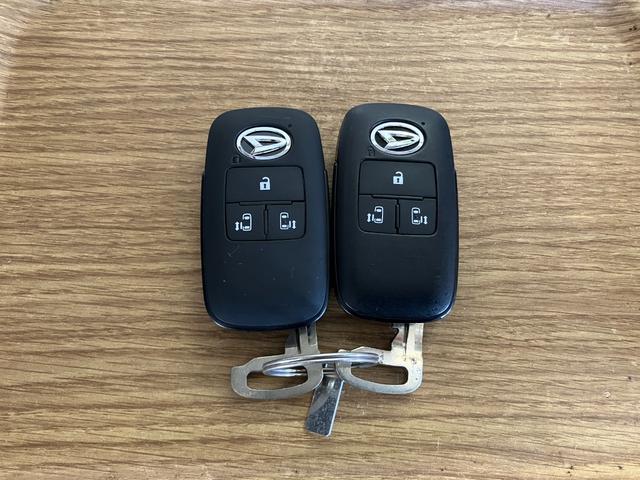 タントファンクロスターボ元試乗車 1オーナ 両側電動スライドドア シートヒーター オートブレーキホールド スマートキー LEDヘッドランプ オートマチックハイビーム 衝突被害軽減システム 衝突安全ボディ レーンキープアシスト(長崎県)の中古車