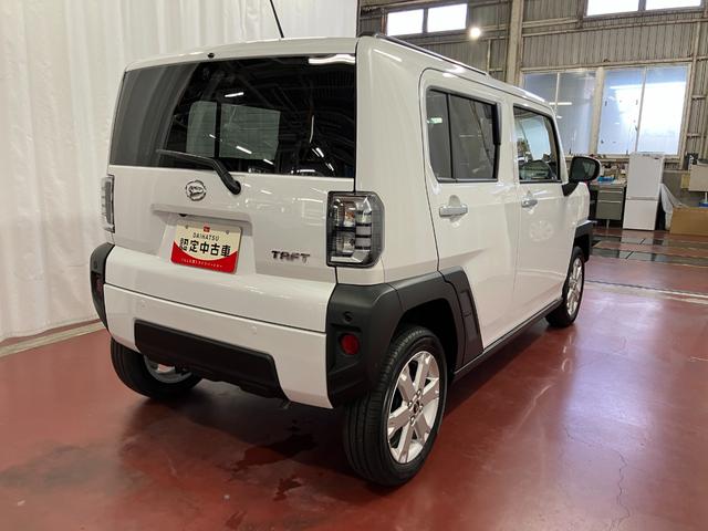タフトG元展示車 届出済未使用車 1オーナー 禁煙車 9インチディスプレイオーディオ バックカメラ フルセグTV シートヒーター Bluetooth LEDヘッドランプ スマートキー 衝突被害軽減システム(長崎県)の中古車