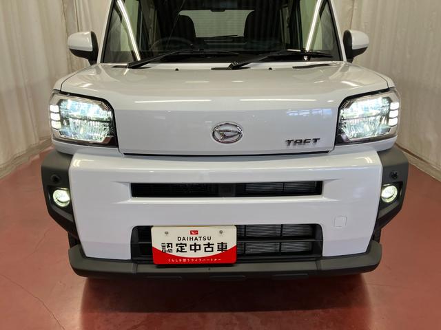 タフトG元展示車 届出済未使用車 1オーナー 禁煙車 9インチディスプレイオーディオ バックカメラ フルセグTV シートヒーター Bluetooth LEDヘッドランプ スマートキー 衝突被害軽減システム(長崎県)の中古車