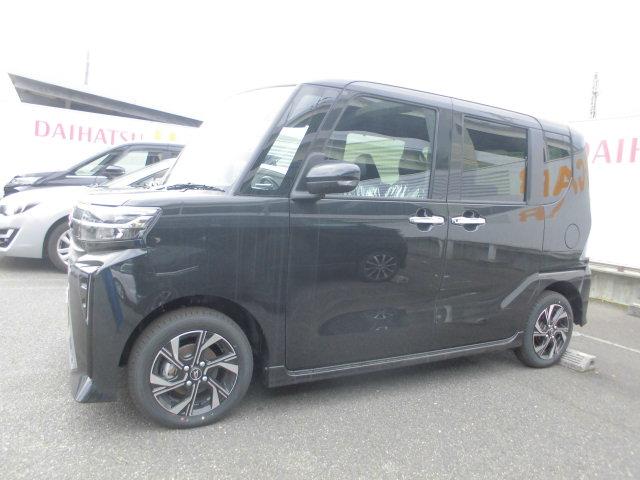 タントカスタムXリミテッドR7年式 届出済み未使用車 ディスプレイオーディオ ETC 10km(福岡県)の中古車