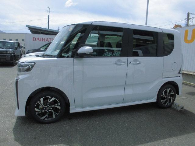 タントカスタムＸＲ７年式　届出済み未使用車　ディスプレイオーディオ　バックモニター　４ｋｍ（福岡県）の中古車