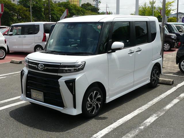 タントカスタムXR7年式 届出済み未使用車 キーフリー 3km(福岡県)の中古車