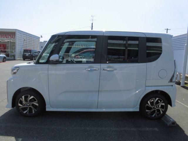 タントカスタムXリミテッドR7年式 届出済み未使用車 ディスプレイオーディオ ETC 8km(福岡県)の中古車