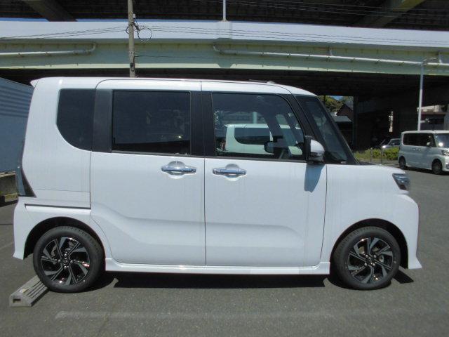 タントカスタムXリミテッドR7年式 届出済み未使用車 ディスプレイオーディオ ETC 8km(福岡県)の中古車