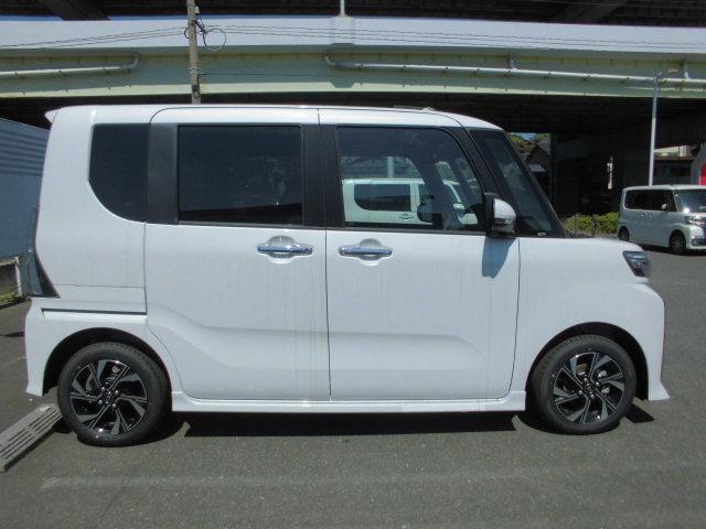 タントカスタムXリミテッドR7年式 届出済み未使用車 ディスプレイオーディオ ETC 10km(福岡県)の中古車