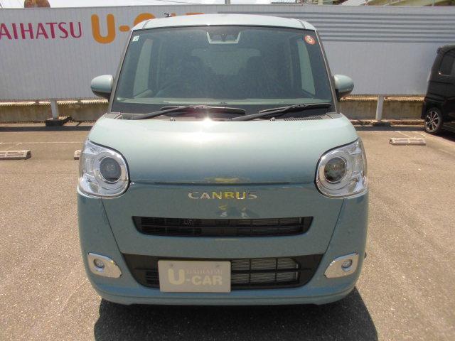 ムーヴキャンバスセオリーＧＲ７年式　届出済み未使用車　パワースライドドア　２ｋｍ（福岡県）の中古車