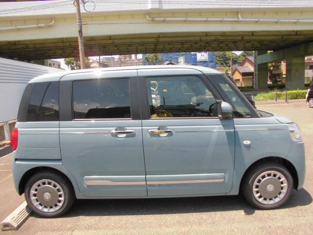 ムーヴキャンバスセオリーＧＲ７年式　届出済み未使用車　パワースライドドア　２ｋｍ（福岡県）の中古車