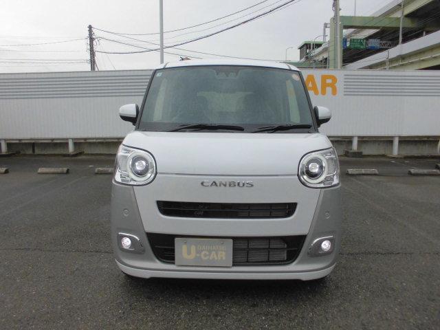 ムーヴキャンバスストライプスGR7年式 届出済み未使用車 2km(福岡県)の中古車