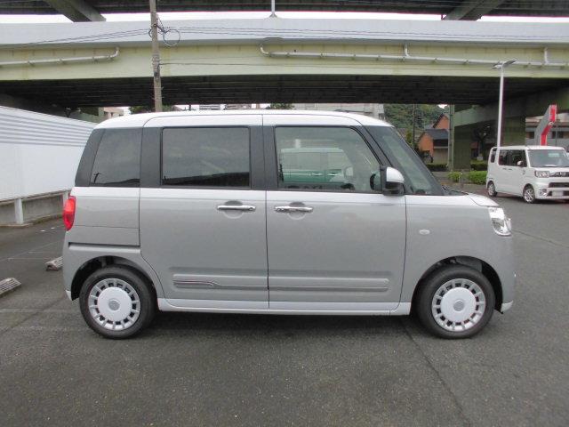 ムーヴキャンバスストライプスGR7年式 届出済み未使用車 2km(福岡県)の中古車