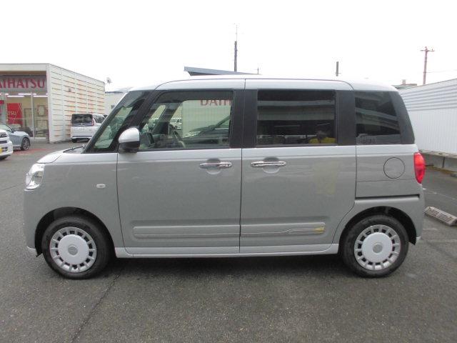 ムーヴキャンバスストライプスGR7年式 届出済み未使用車 2km(福岡県)の中古車