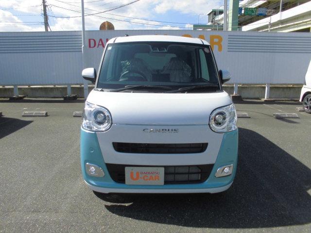 ムーヴキャンバスストライプスGR7年式 届出済み未使用車 2km(福岡県)の中古車
