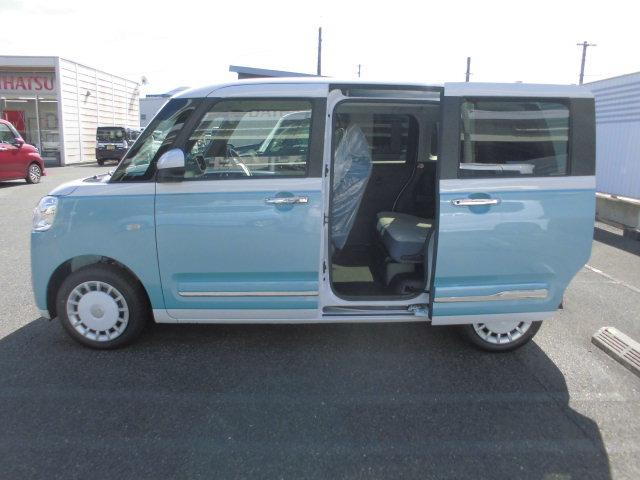 ムーヴキャンバスストライプスGR7年式 届出済み未使用車 2km(福岡県)の中古車