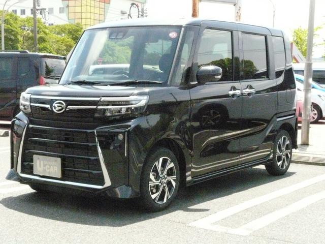 タントカスタムＸアルミホイール　キーフリーシステム　スモークガラス　走行距離２．４０６ｋｍ（福岡県）の中古車