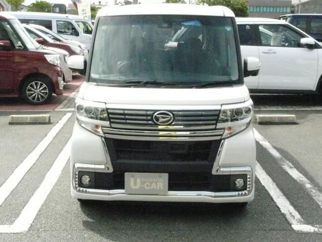 タントカスタムＸ　トップエディションＳＡIIアルミホイール　スモークガラス　セキュリティアラーム　走行距離７６．１４８ｋｍ（福岡県）の中古車