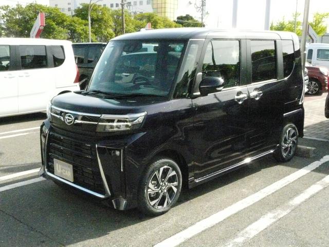 タントカスタムＸアルミホイール　セキュリティアラーム　キーフリーシステム　スモークガラス（福岡県）の中古車