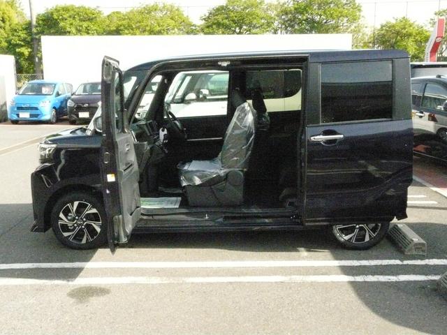タントカスタムＸアルミホイール　セキュリティアラーム　キーフリーシステム　スモークガラス（福岡県）の中古車
