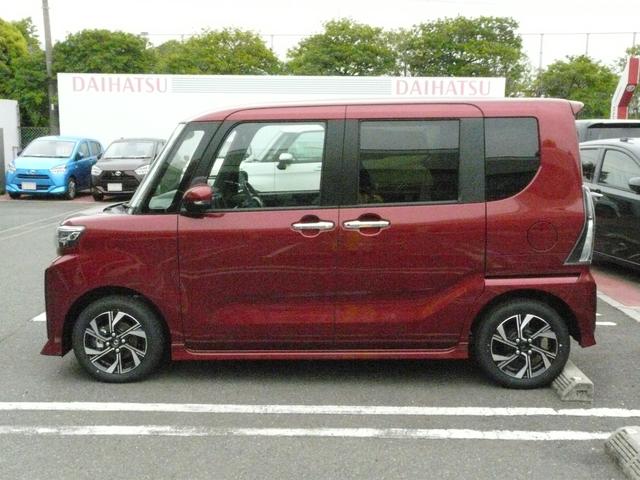 タントカスタムＸアルミホイール　セキュリティアラーム　スモークガラス　走行距離３ｋｍ（福岡県）の中古車