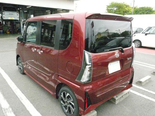 タントカスタムＸアルミホイール　セキュリティアラーム　スモークガラス　走行距離３ｋｍ（福岡県）の中古車
