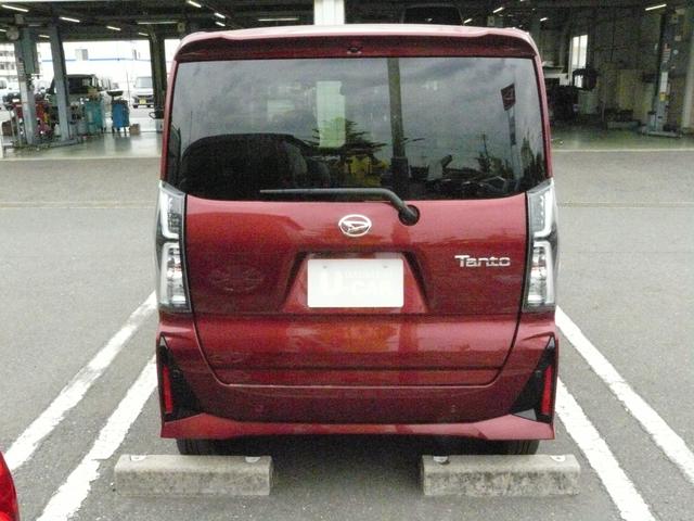 タントカスタムＸアルミホイール　セキュリティアラーム　スモークガラス　走行距離３ｋｍ（福岡県）の中古車