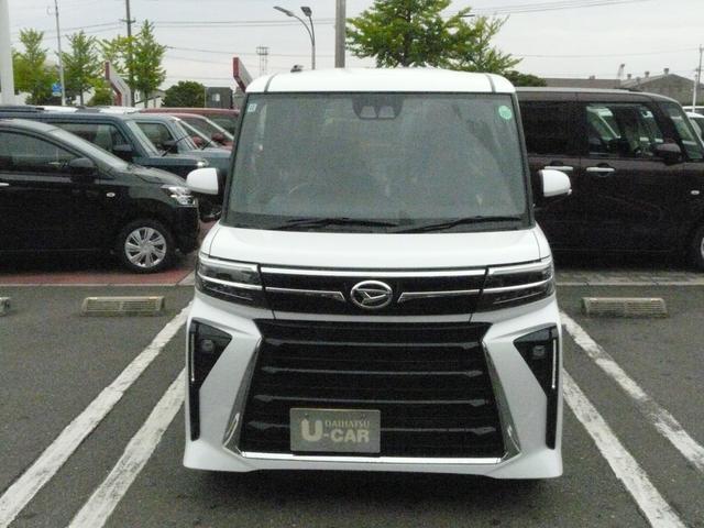 タントカスタムＸアルミホイール　セキュリティアラーム　スモークガラス　走行距離４ｋｍ（福岡県）の中古車