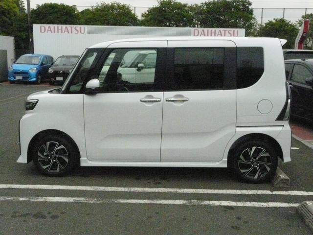 タントカスタムＸアルミホイール　セキュリティアラーム　スモークガラス　走行距離４ｋｍ（福岡県）の中古車