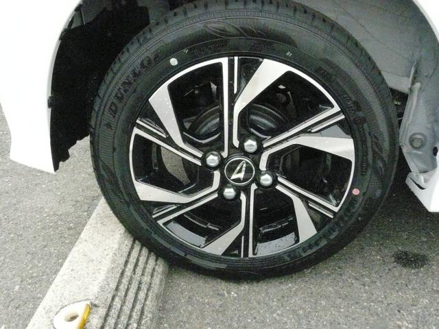 タントカスタムＸアルミホイール　セキュリティアラーム　スモークガラス　走行距離４ｋｍ（福岡県）の中古車