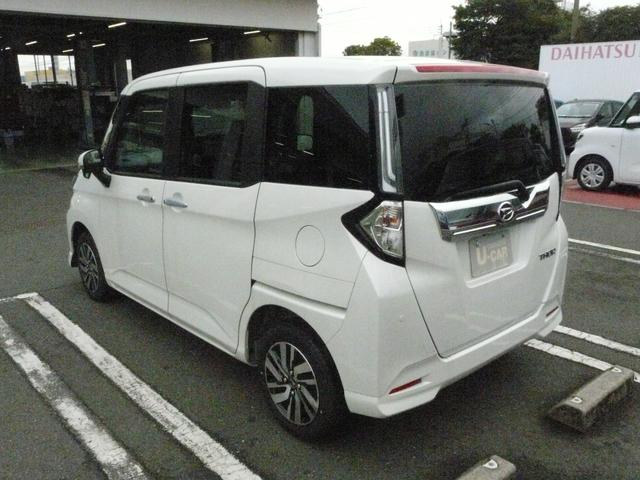 トールカスタムＧアルミホイール　スモークガラス　キーフリーシステム　走行距離１３７ｋｍ（福岡県）の中古車