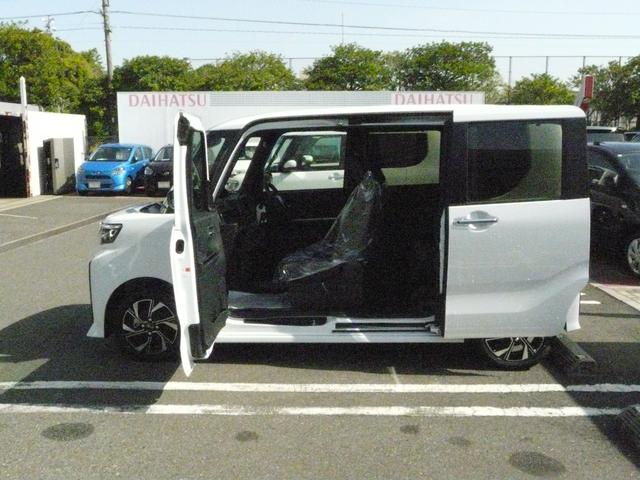 タントカスタムＸアルミホイール　セキュリティアラーム　スモークガラス　キーフリーシステム　走行距離４ｋｍ（福岡県）の中古車