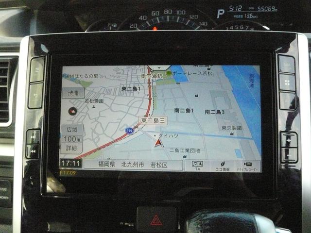 タントカスタムＲＳ　トップエディションＳＡIIIアルミホイール　セキュリティアラーム　スモークガラス　走行距離５５．０６８ｋｍ（福岡県）の中古車