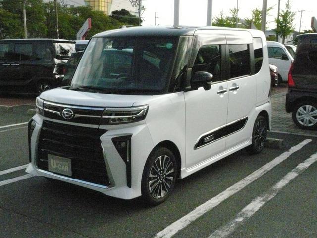 タントカスタムＲＳアルミホイール　キーフリーシステム　セキュリティアラーム　走行距離２６．８５８ｋｍ（福岡県）の中古車